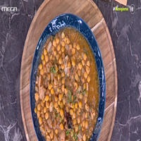 Σουπιές με ρεβίθια