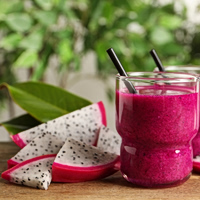 Pink dragon smoothie έτοιμο σε 1 λεπτό