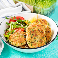 Αφράτα κεφτεδάκια τόνου