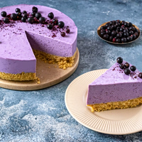 Cheesecake με μύρτιλα