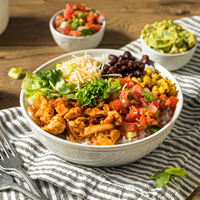 Fajitas με κοτόπουλο